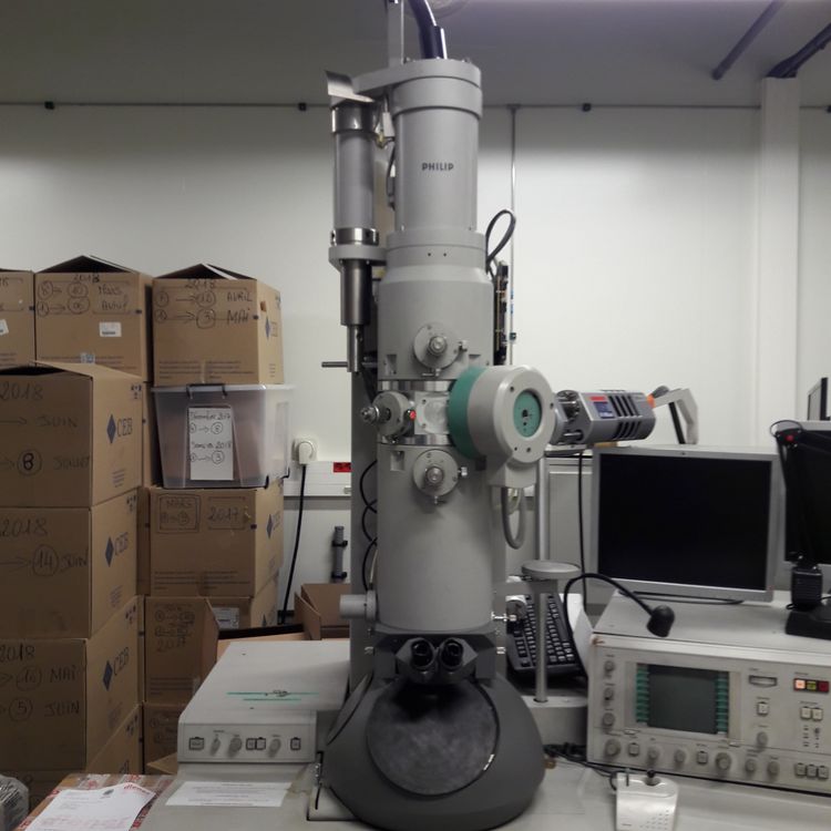 Philips CM120 transmission electron microscope