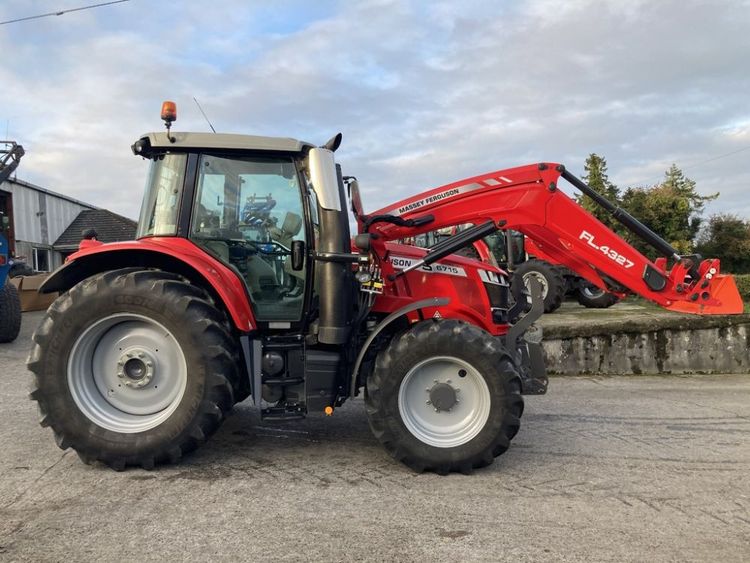 Massey Ferguson 6715s With Mf Fl4327